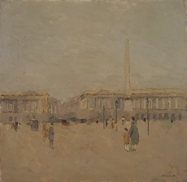 Place de la Concorde no. II av Frank Edwin Scott
