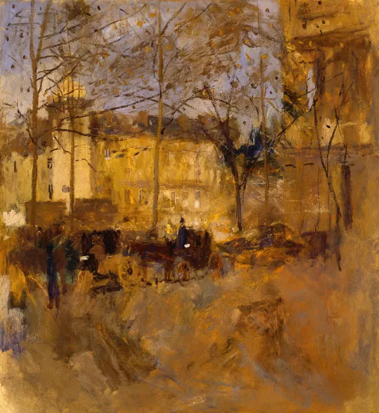 St. Germain des Pres no. III av Frank Edwin Scott