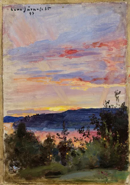 Sunset av Eero Järnefelt