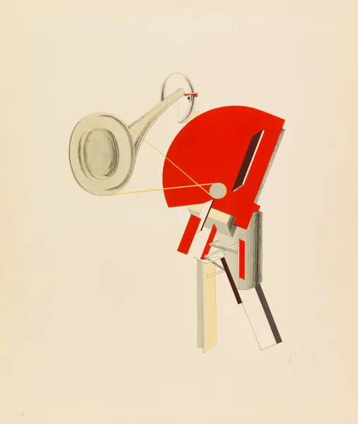 Announcer (Ansager) av El Lissitzky