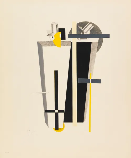 Gravediggers (Totengräber) av El Lissitzky