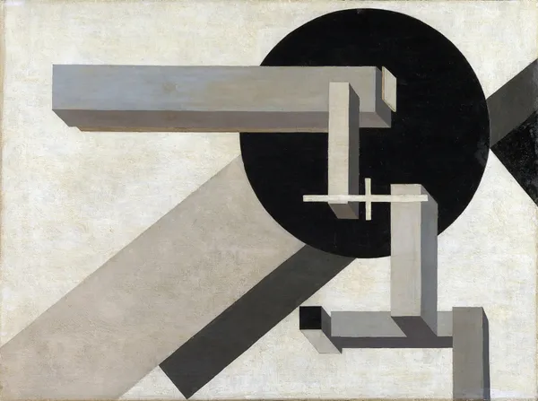 Proun 1D av El Lissitzky