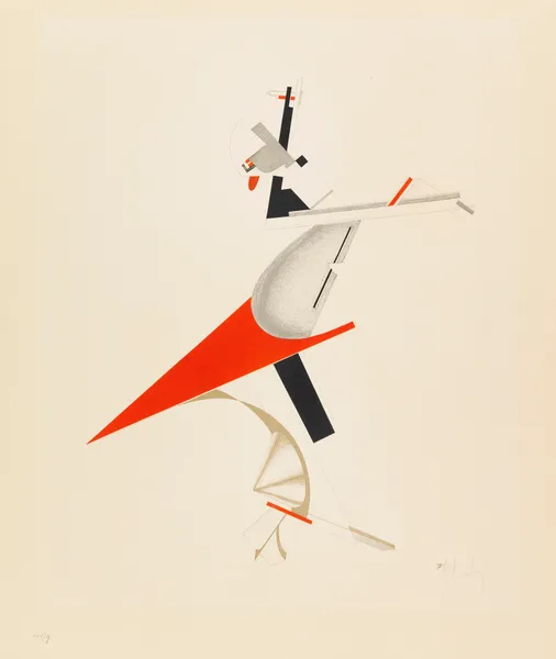 The Sentinel (Zankstifter) av El Lissitzky