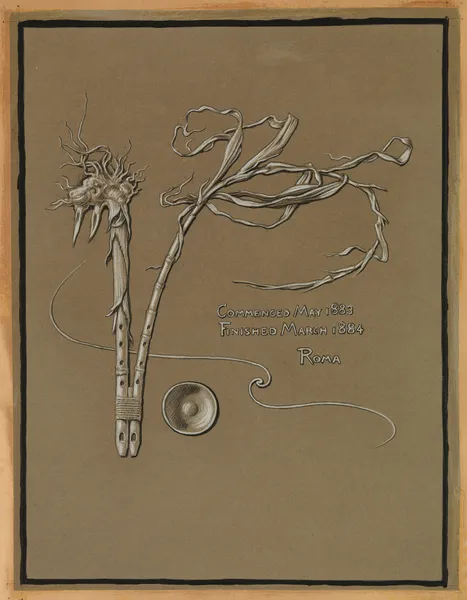 Artist’s Signature av Elihu Vedder