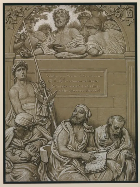 Frontispiece av Elihu Vedder