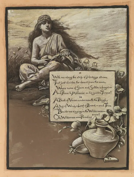 The Song in the Wilderness av Elihu Vedder