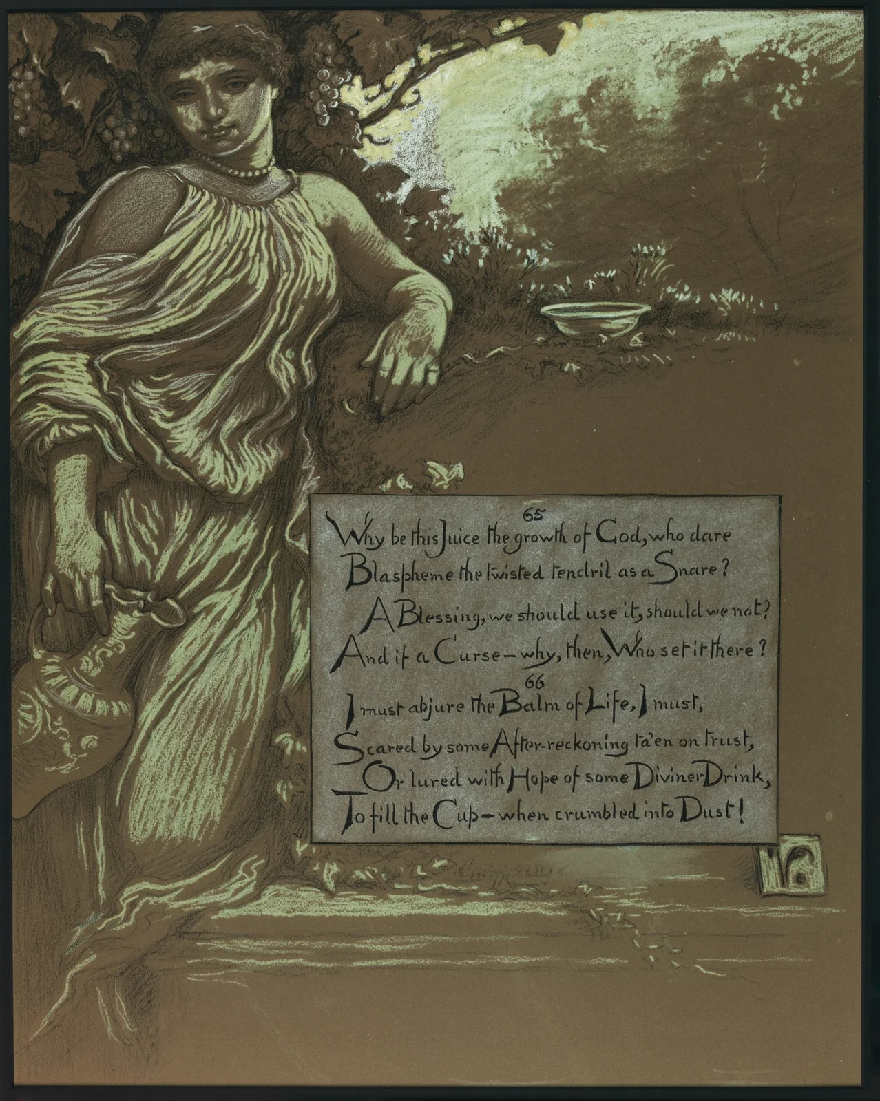The Vine av Elihu Vedder