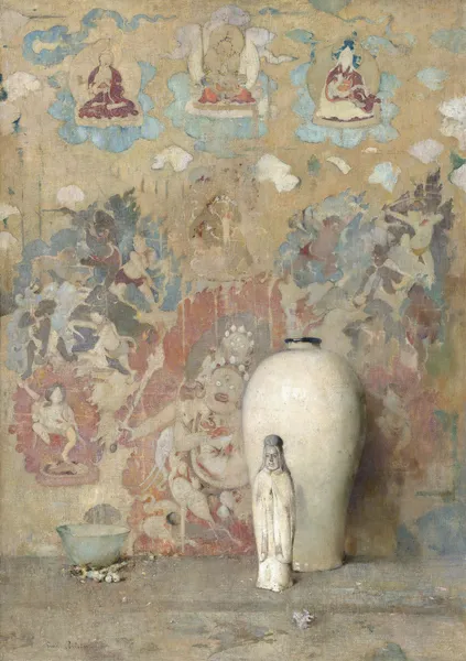 The Picture from Thibet av Emil Carlsen