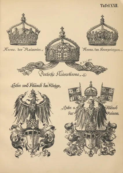 Heraldischer Handbuch fur Freunde der Wappenkunst Pl.21 av Emil Doepler