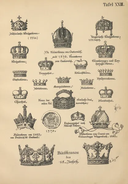 Heraldischer Handbuch fur Freunde der Wappenkunst Pl.22 av Emil Doepler