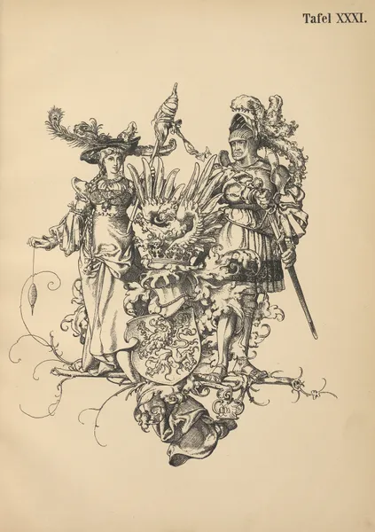 Heraldischer Handbuch fur Freunde der Wappenkunst Pl.30 av Emil Doepler
