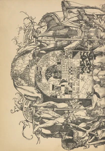 Heraldischer Handbuch fur Freunde der Wappenkunst Pl.33 av Emil Doepler