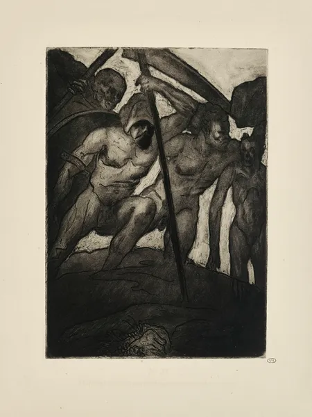 N° 23 – D’affreux brouillards vivants qui devenaient des hommes av Emile Bernard