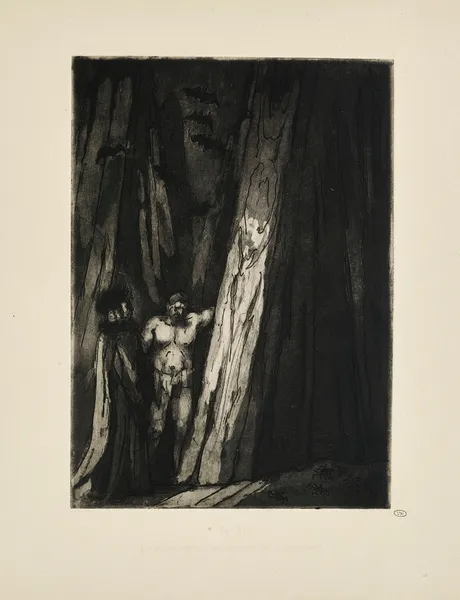 N° 31 – Le païen remua ces affreux blocs dormants av Emile Bernard