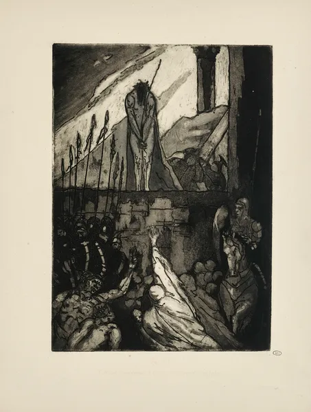 N° 40 – Christ couronné d’épine et vêtu d’écarlate av Emile Bernard
