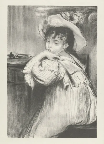 Petite fille av Jacques-Émile Blanche