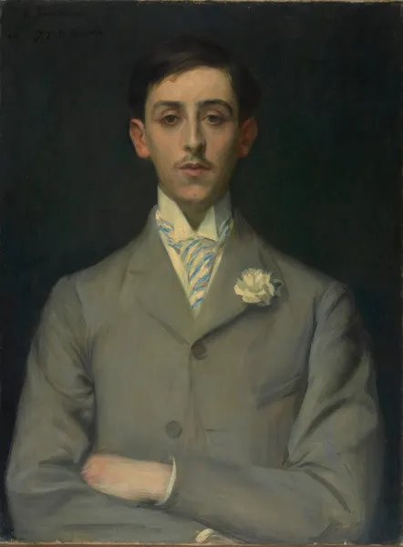 Portrait de Maurice Barrès av Jacques-Émile Blanche