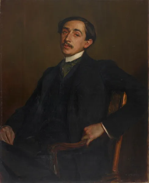 Portrait de Maurice Barrès av Jacques-Émile Blanche