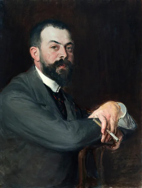 Portrait de Monsieur Léon Pissard jeune av Jacques-Émile Blanche