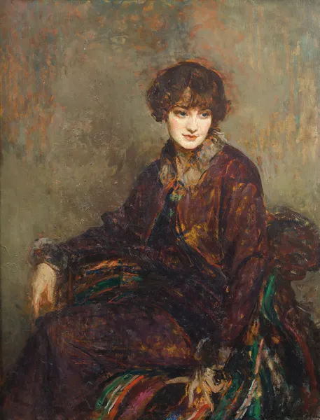 Princesse Jean De Broglie, Depuis Honorable Mrs Daisy Fellowes av Jacques-Émile Blanche