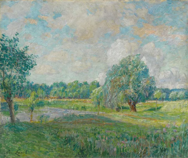Le Saule av Emile Claus