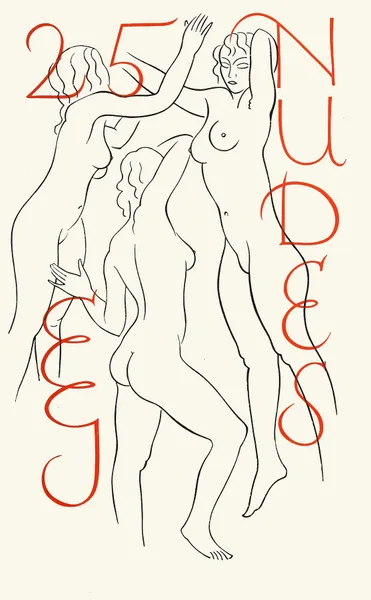 Twenty-five nudes Pl 01 av Eric Gill