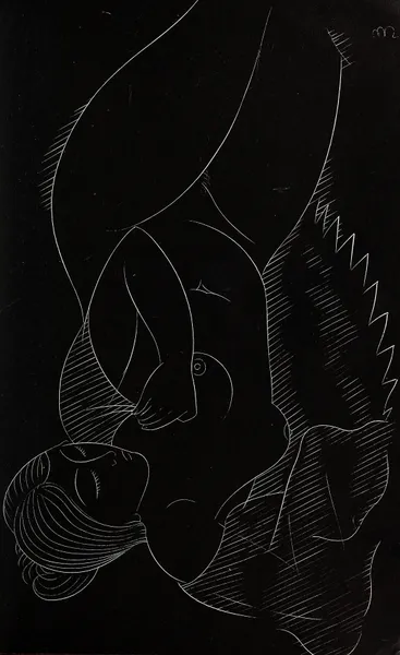 Twenty-five nudes Pl 10 av Eric Gill