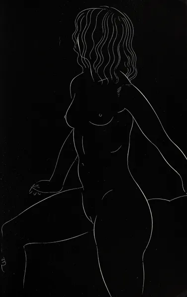 Twenty-five nudes Pl 14 av Eric Gill