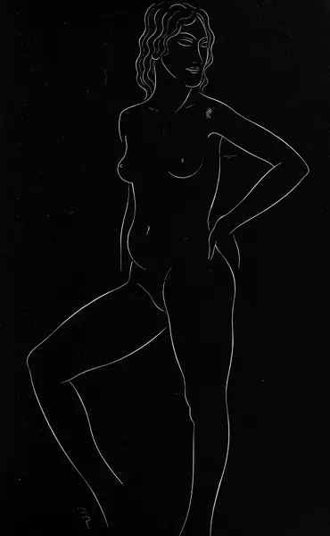 Twenty-five nudes Pl 15 av Eric Gill
