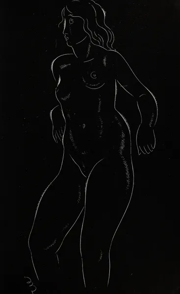Twenty-five nudes Pl 18 av Eric Gill