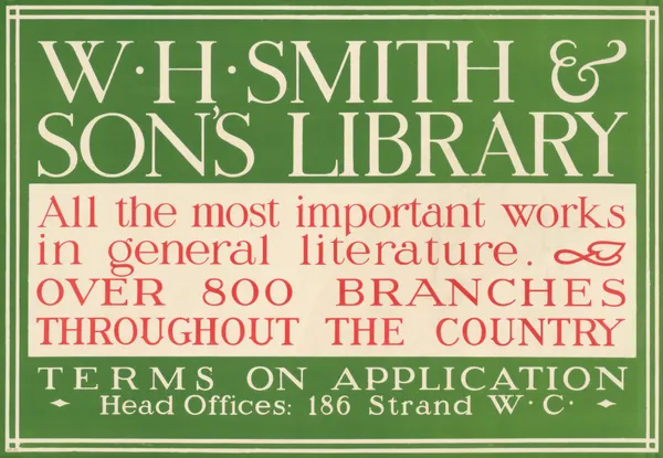 W. H. Smith & Sons Library. All The Most Important Works in General Literature av Eric Gill