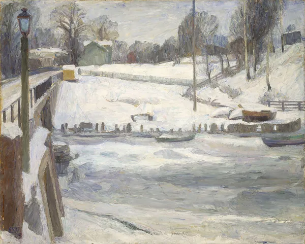From Lysaker av Erik Werenskiold