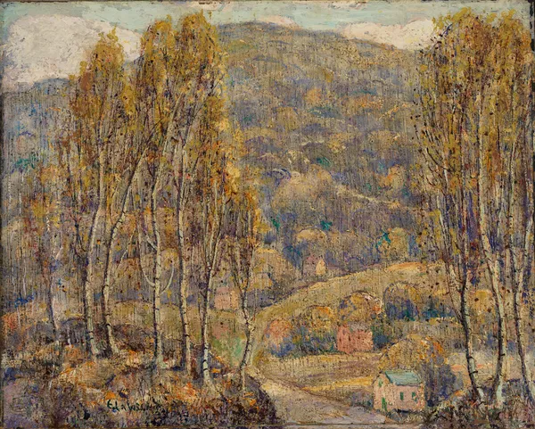 Beeches av Ernest Lawson