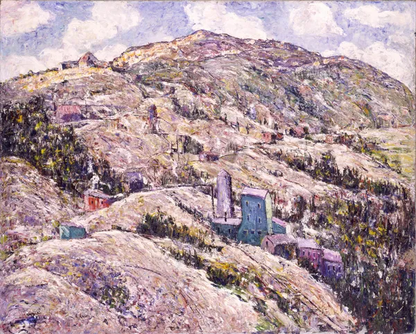 Gold Mining, Cripple Creek av Ernest Lawson