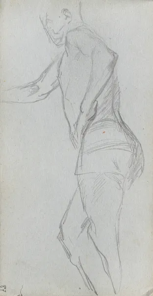 Figure Study 2 av Ernest Meissonier