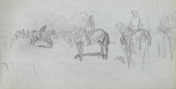 Figure Study 3 av Ernest Meissonier