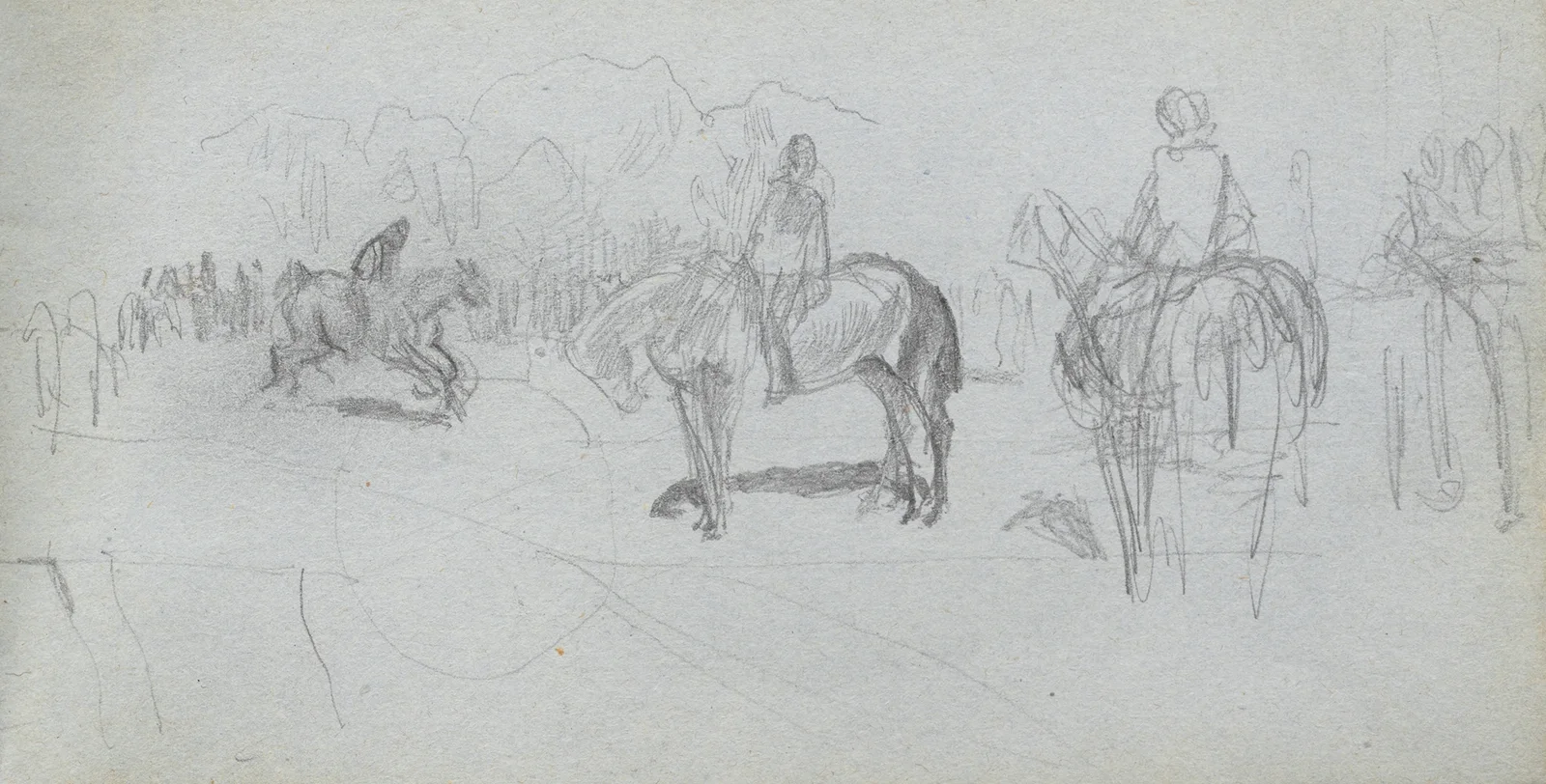 Figure Study 3 av Ernest Meissonier
