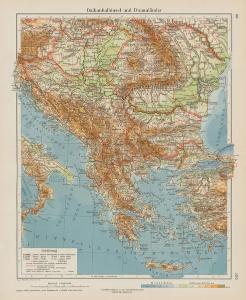 Balkanhalbinsel und Donaulander av Ernst Friedrich