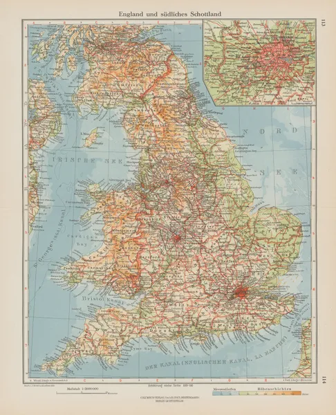 England und sudliches Schottland av Ernst Friedrich