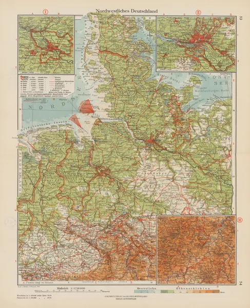 Nordwestliches Deutschland av Ernst Friedrich