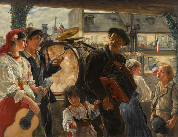 14 juillet av Ernst Josephson