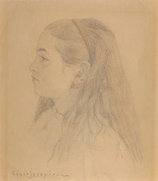 Anna Josephson av Ernst Josephson