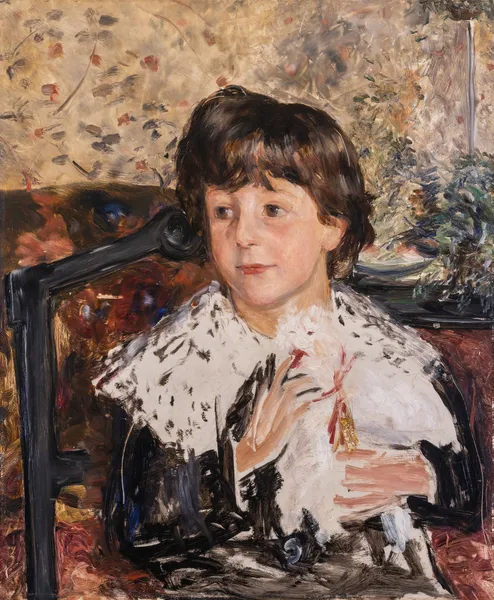 Edvard Heyman as a Boy av Ernst Josephson