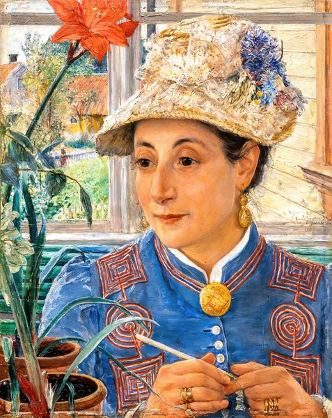 Jeanette Rubenson av Ernst Josephson