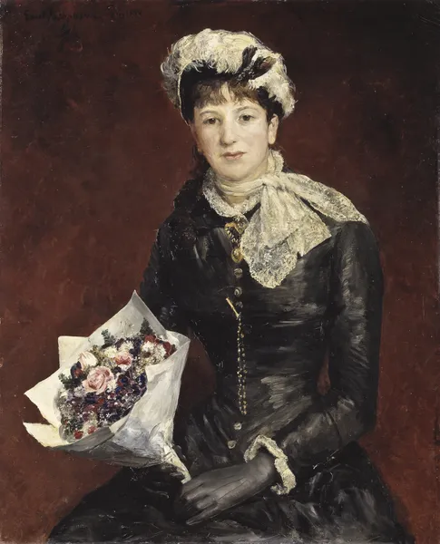Miss Anna Bagge, née Heyman av Ernst Josephson