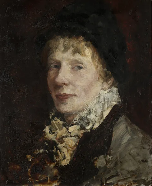 Portrait of Anna Nordgren av Ernst Josephson