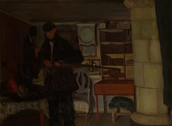 The Old Hunter av Ernst Josephson