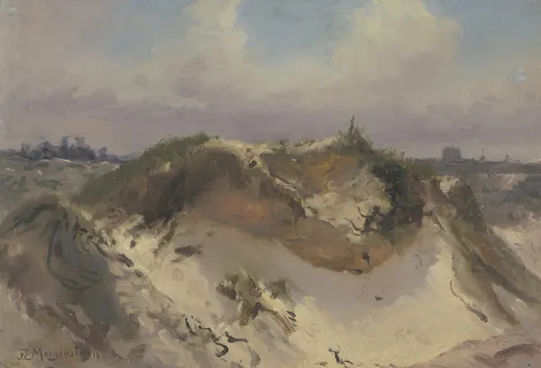 Dune near De Panne av Friedrich Ernst Morgenstern