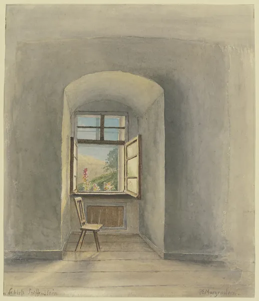 Fenster im Schloß Triffenstein am Main av Friedrich Ernst Morgenstern