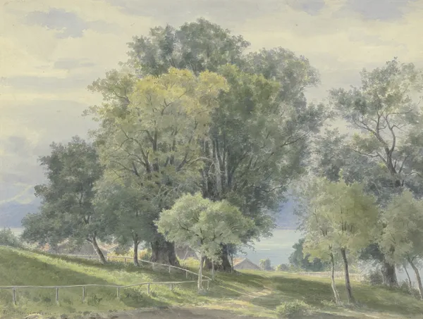 Frauenchiemsee av Friedrich Ernst Morgenstern